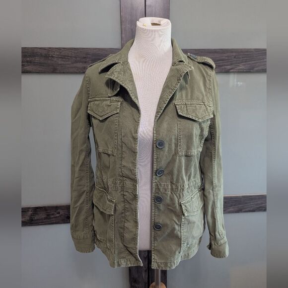 Madewell Outbound Jacket khaki casual women's size S - Picture 1 of 5